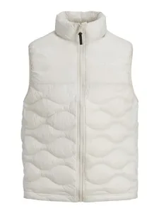 Men's Jjenoah Body Warmer Collar Sn Vest, Moonbeam, M
