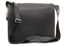 Men's Leather Messenger Shoulder Bag - Extra Large 15 to 16 inch Laptop Bag - Work Bag for A4 Notebooks - 16054 HARVARD XL - Oil Black Men's Leather Messenger Shoulder Bag - Extra Large 15 to 16 inch Laptop Bag - Work Bag for A4 Notebooks - 16054 HARVARD XL - Oil Black