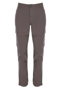 Mens Light Brown Cargo Straight Leg Trousers