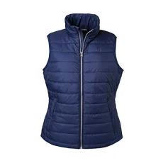 Men's Light, Padded Quilted Vest (M, Navy) Men's Light, Padded Quilted Vest (M, Navy)