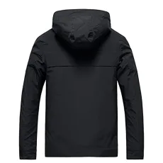 Men's Longarm Work Wear Colour Baseball Vests Casual Hooded Jacket Men's Jacket Winter Jacket Fleece Jacket Men's Winter Windproof Outdoor Punching Jacket, black, XL Men's Longarm Work Wear Colour Baseball Vests Casual Hooded Jacket Men's Jacket Winter Jacket Fleece Jacket Men's Winter Windproof Outdoor Punching Jacket, black, XL