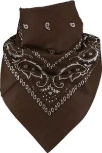 Men's Neckerchief - Brown - Dark brown - One size Men's Neckerchief - Brown - Dark brown - One size