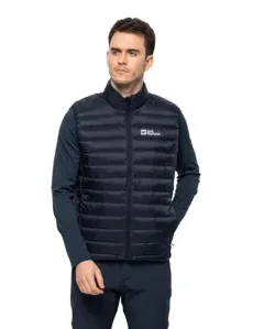 Men's Pack & Go Down Vest, Night Blue, S