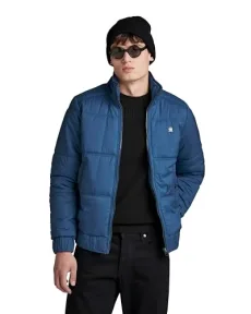 Men's Padded Quilted Jacket, Blue (Retro Blue D24721-D199-937), XL Men's Padded Quilted Jacket, Blue (Retro Blue D24721-D199-937), XL