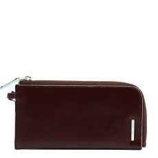 Men's Portafoglio portasmartphone, apertura a L in Pelle portamartphone, Opening, Caoba, 20x9.5x1.5 cm Men's Portafoglio portasmartphone, apertura a L in Pelle portamartphone, Opening, Caoba, 20x9.5x1.5 cm