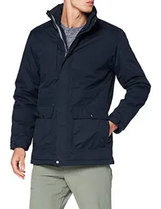 Men's Professional Darby Iii Waterproof Insulated Parka With Concealed Hood Jacket, Navy, L UK Men's Professional Darby Iii Waterproof Insulated Parka With Concealed Hood Jacket, Navy, L UK