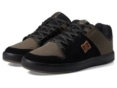 Men's Pure Low Top Lace Up Casual Skate Shoe Sneaker, Black/Olive, 10 UK Men's Pure Low Top Lace Up Casual Skate Shoe Sneaker, Black/Olive, 10 UK