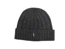 Men`s Signature Merino Wool Blend Cuffed Beanie, Dark Grey, One size Men`s Signature Merino Wool Blend Cuffed Beanie, Dark Grey, One size