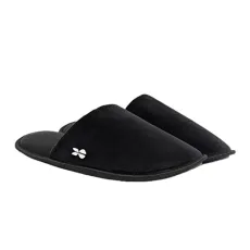 Men's Slipfort Slippers, Men's Slippers, Indoor Shoes, Room Shoes, Black, 6 UK Men's Slipfort Slippers, Men's Slippers, Indoor Shoes, Room Shoes, Black, 6 UK