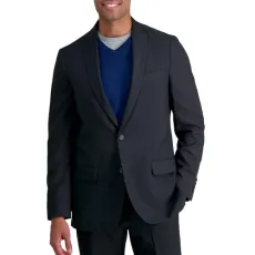 Men's Smart Wash Suit Separate Jacket, Charcoal, 38 Regular