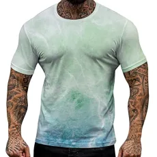 Mens Summer Linen Shirts Short Sleeve Casual Beach Grandad Men Shirts Long Sleeved t Shirts for Men UK Extra Long Length Men's Sports Clothing Jackets Black Tank top Boys (Green, S)