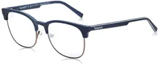 Men's TB9177-5391D Sunglasses, Matte Blue/Smoke, 53
