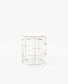 MERCY Nest & Side Table Carrara Marble MERCY Nest & Side Table Carrara Marble