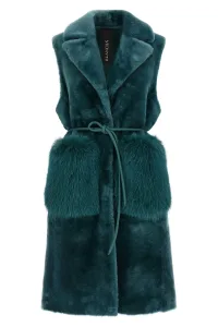 Merino Straight-Volpe Shadow Vest - 40 IT