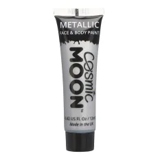 Metallic Face Body Paint, Silver Metallic Face Body Paint, Silver