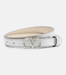 Metallic leather belt Metallic leather belt