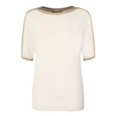 Metallic Trim Top Metallic Trim Top