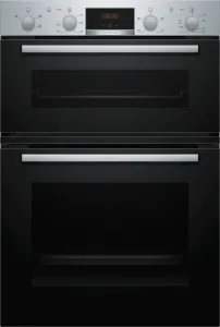 MHA133BR0B Series Double Oven Brushed steel