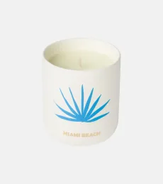 Miami Beach ceramic scented candle