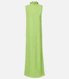 Miami crêpe cady maxi dress Miami crêpe cady maxi dress