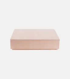 MichaÃl Verheyden Suede and wooden letterbox MichaÃl Verheyden Suede and wooden letterbox