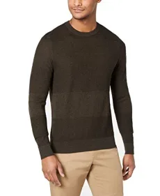 MICHAEL Men's Crew-Neck Moulinex Sweater Olive Moulinex XXL MICHAEL Men's Crew-Neck Moulinex Sweater Olive Moulinex XXL