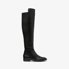 MICHAEL Womens Bromley Tall Pull On Over-The-Knee Boots, Black, 6