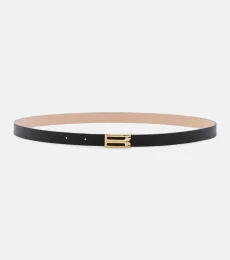 Micro Frame leather belt Micro Frame leather belt
