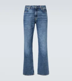 Mid-rise bootcut jeans