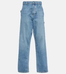 Mid-rise cargo jeans Mid-rise cargo jeans