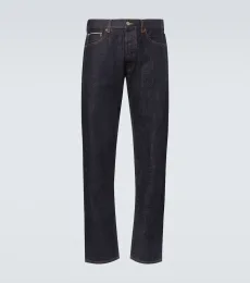 Mid-rise straight jeans Mid-rise straight jeans