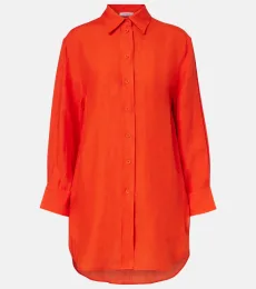 Mignonnette oversized linen shirt Mignonnette oversized linen shirt