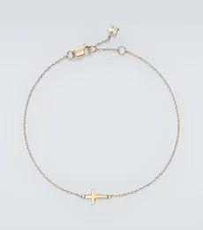 Mini Cross 14kt gold bracelet Mini Cross 14kt gold bracelet