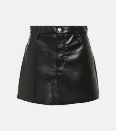 Mini-jupe Le High N Tight en cuir Mini-jupe Le High N Tight en cuir