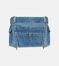 Mini-jupe Toolbelt en jean Mini-jupe Toolbelt en jean