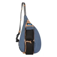 Mini Rope Bag Cotton Crossbody Sling, Night Drop, One Size, Compact Mini Rope Bag Cotton Crossbody Sling, Night Drop, One Size, Compact