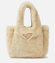 Mini shearling tote bag Mini shearling tote bag