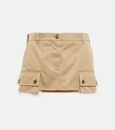 Minifalda Chino de algodón Minifalda Chino de algodón