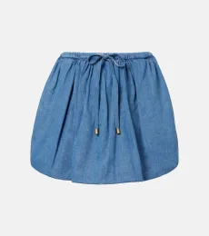 Minijupe en denim Minijupe en denim