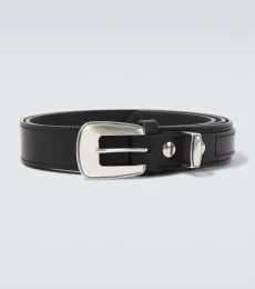Minimal Western leather belt Minimal Western leather belt