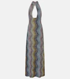 Missoni Cutout sequined lame gown Missoni Cutout sequined lame gown