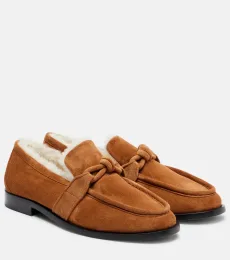 Mocasines Astaire de ante con borrego Mocasines Astaire de ante con borrego