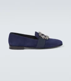 Mocasines Carlton de ante adornados Mocasines Carlton de ante adornados