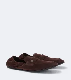 Mocasines de ante con DG Mocasines de ante con DG