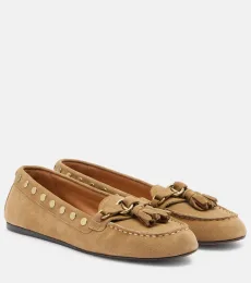 Mocasines Faxel de ante con tachuelas Mocasines Faxel de ante con tachuelas