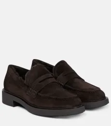 Mocasines Harris de ante con borrego Mocasines Harris de ante con borrego