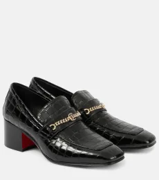 Mocasines MJ Moc de piel grabada Mocasines MJ Moc de piel grabada