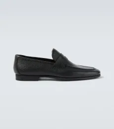 Mocasines penny Diezma II de piel