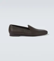 Mocassins en cuir