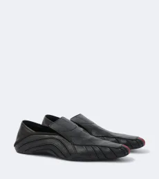 Mocassins en cuir et mesh Mocassins en cuir et mesh